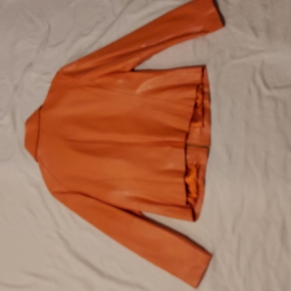 Black Rivet Leather Jacket - Picture 3 of 5